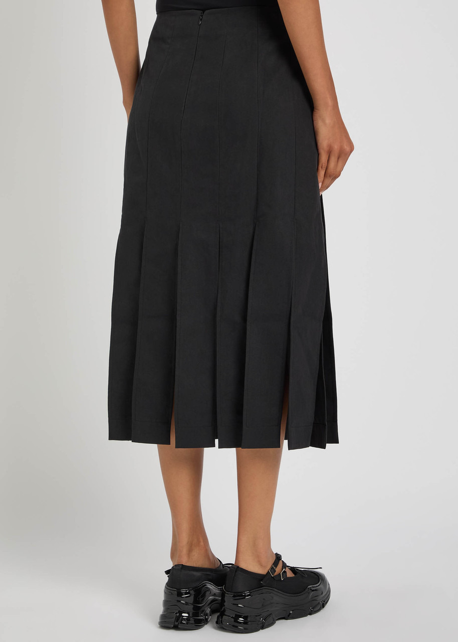 Simone Rocha Panelled Cotton-blend Skirt - 3