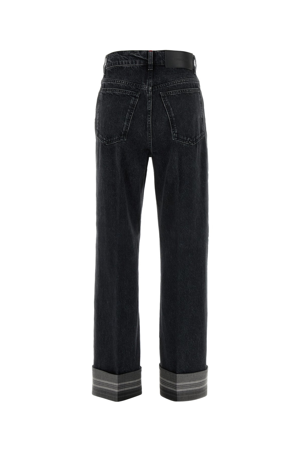 Black denim jeans - 2