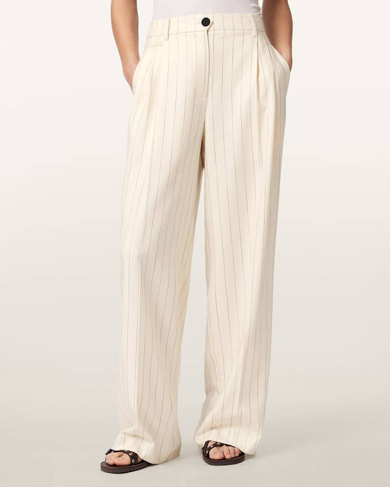 OLGA WIDE LEG PLEATED PANTS 4