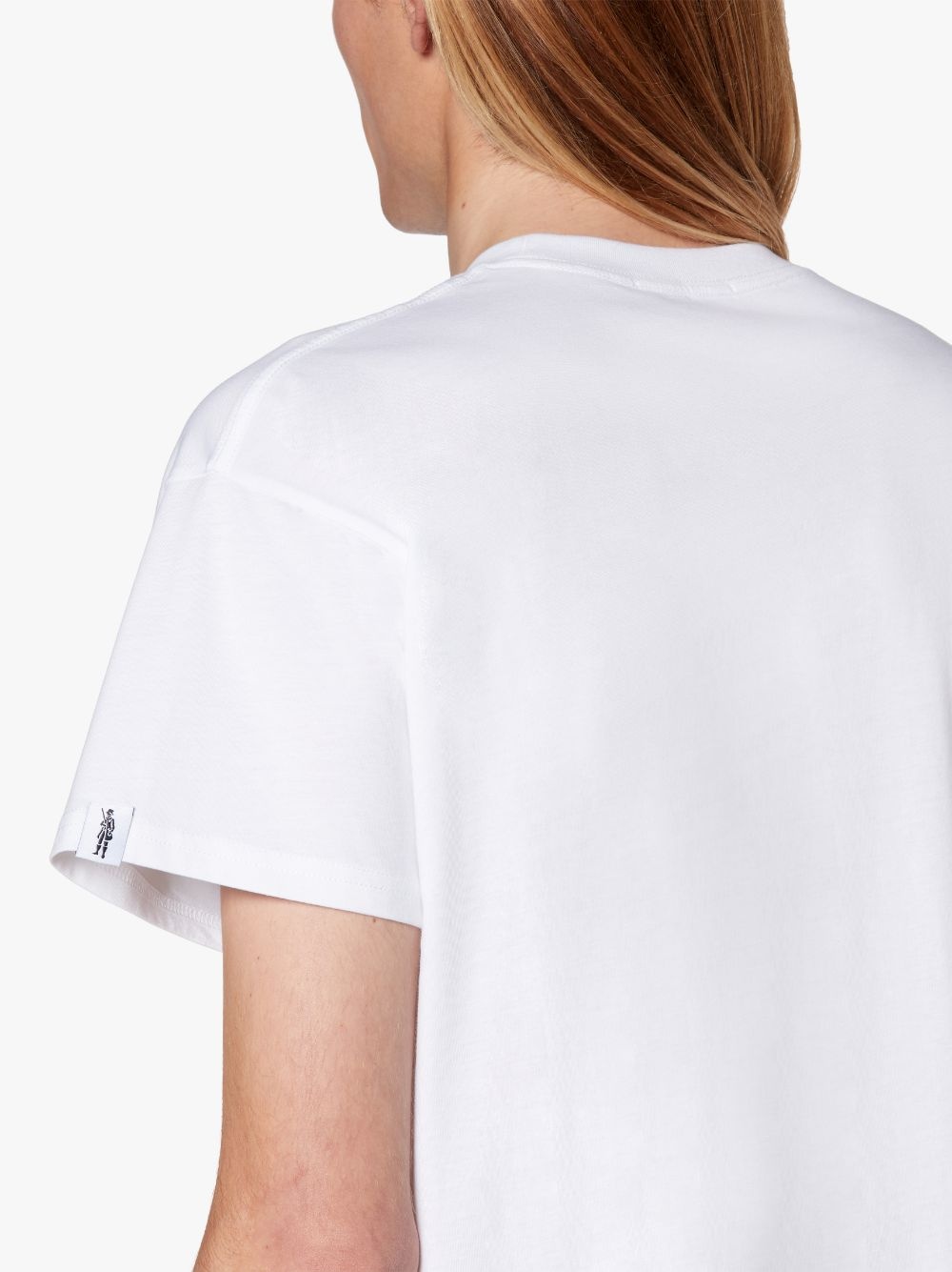 WHITE X RED COTTON RAIN OR SHINE T-SHIRT - 6