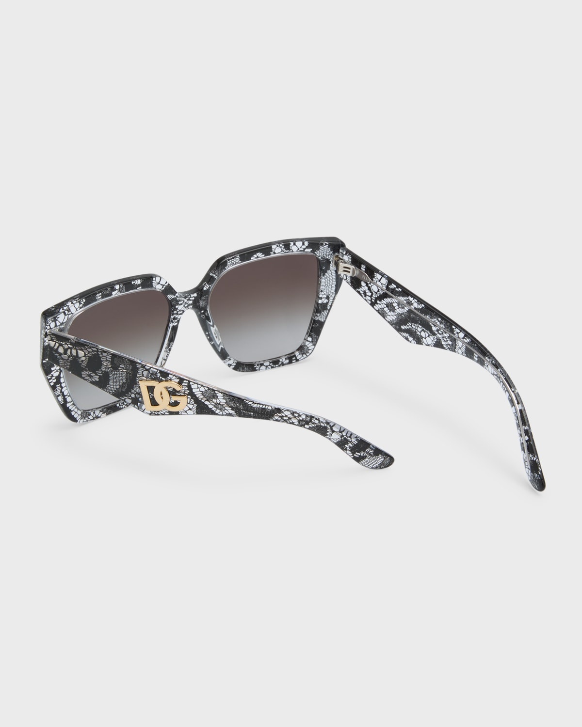 DG Oversized Acetate Cat-Eye Sunglasses - 1