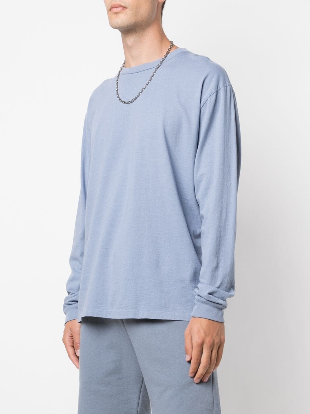 crew neck long-sleeved T-shirt - 3