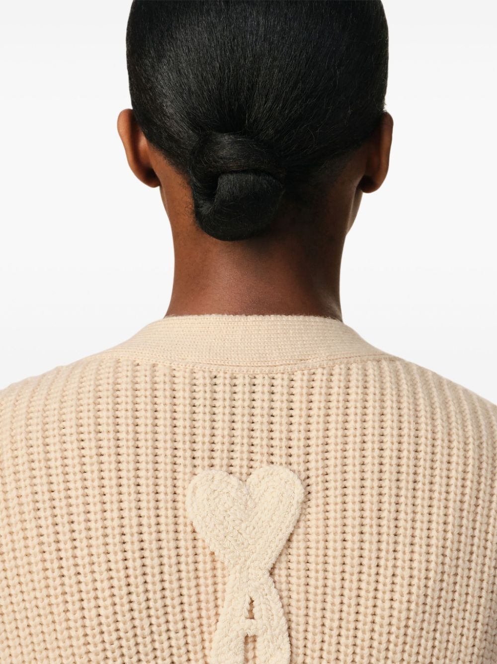 ribbed cardigan - 7