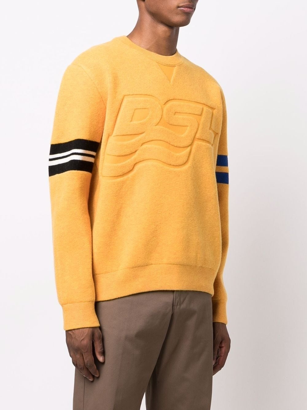 debossed logo jumper - 3