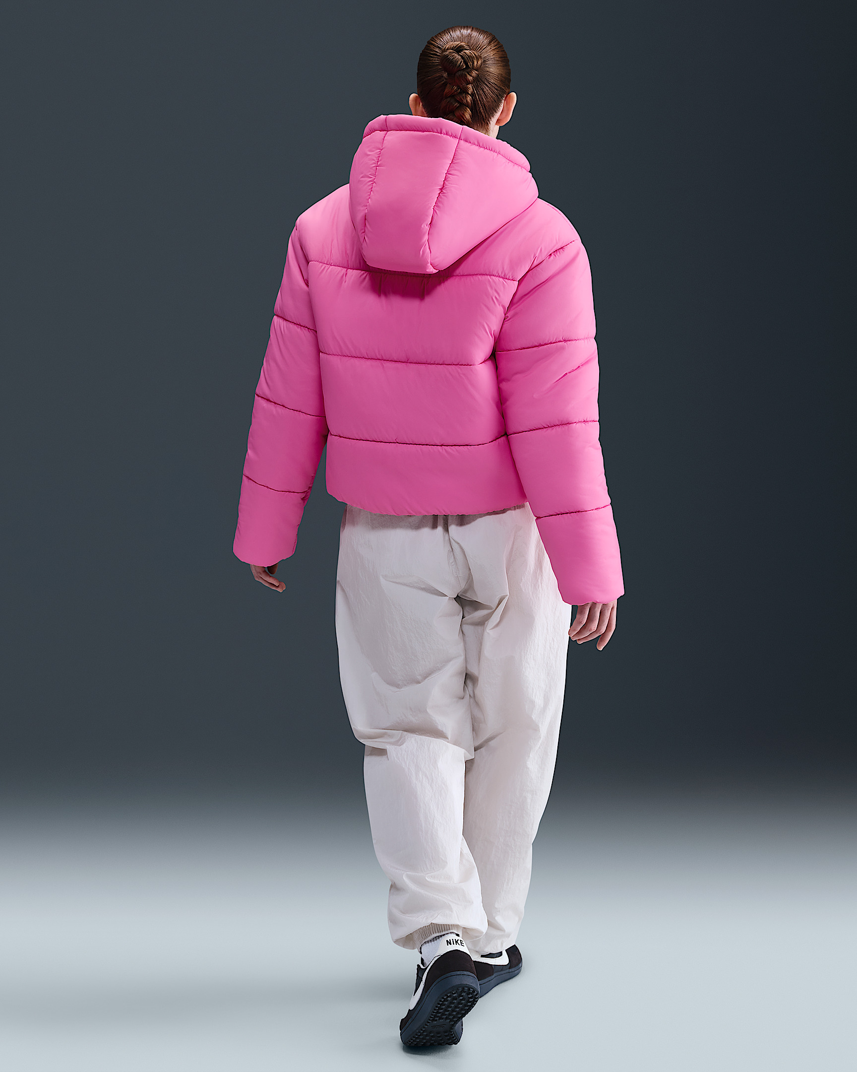Nike Sportswear Classic Puffer Women's Therma-FIT Loose Hooded Jacket - 5