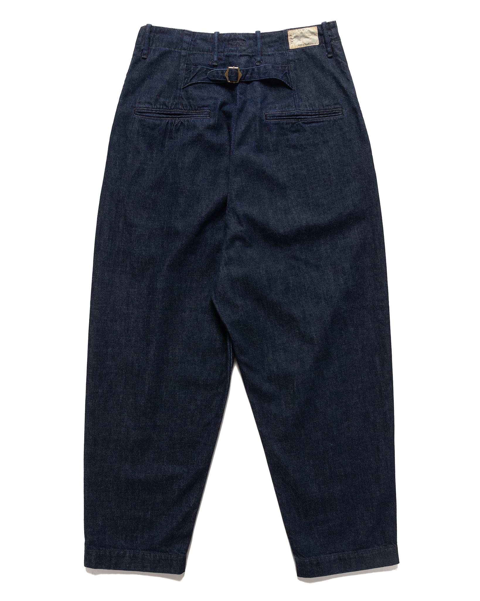 11.5oz Denim High Waisted NIME Pants (OW) Indigo - 5
