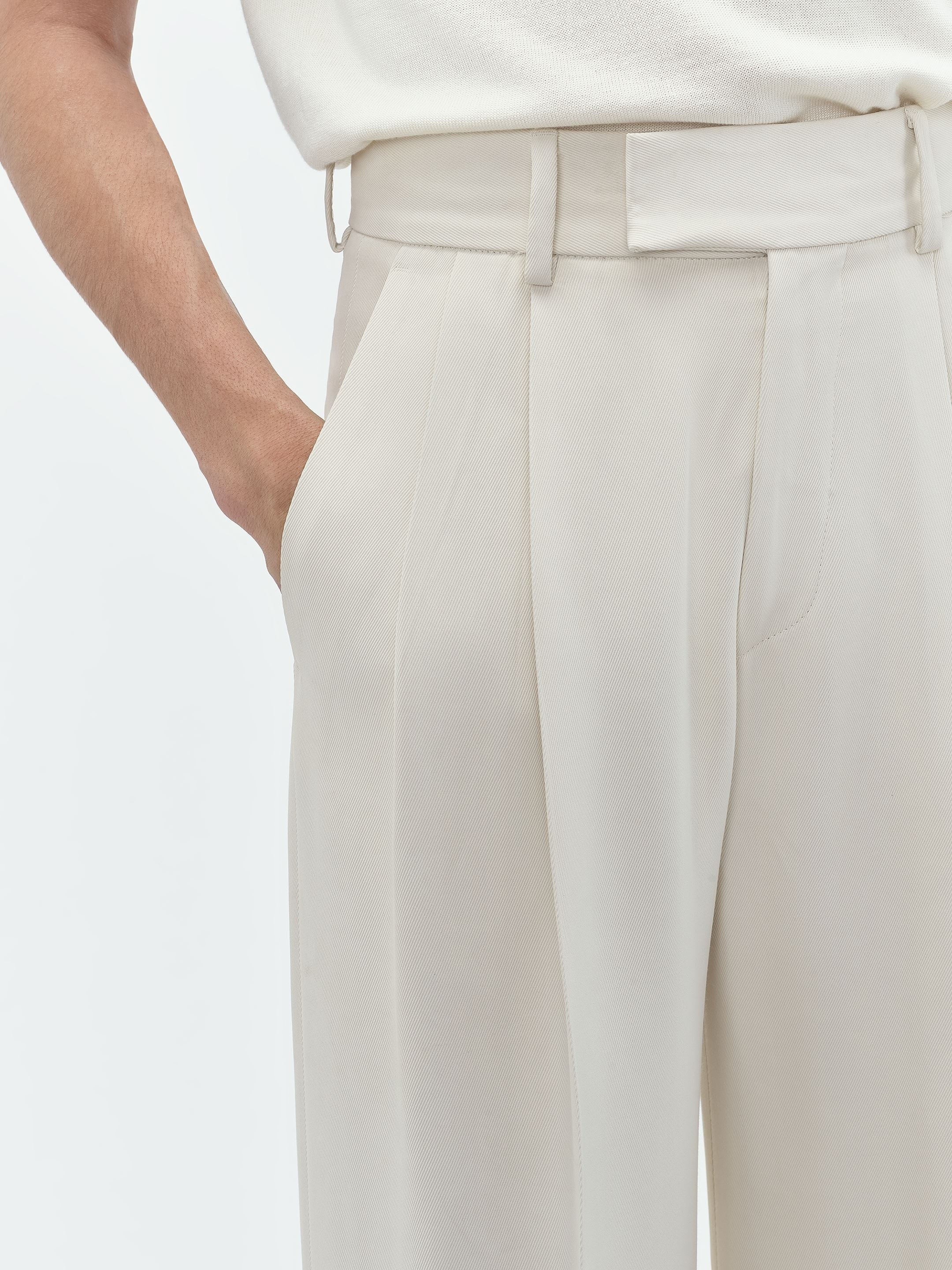 DOUBLE PLEATED PANT - 6