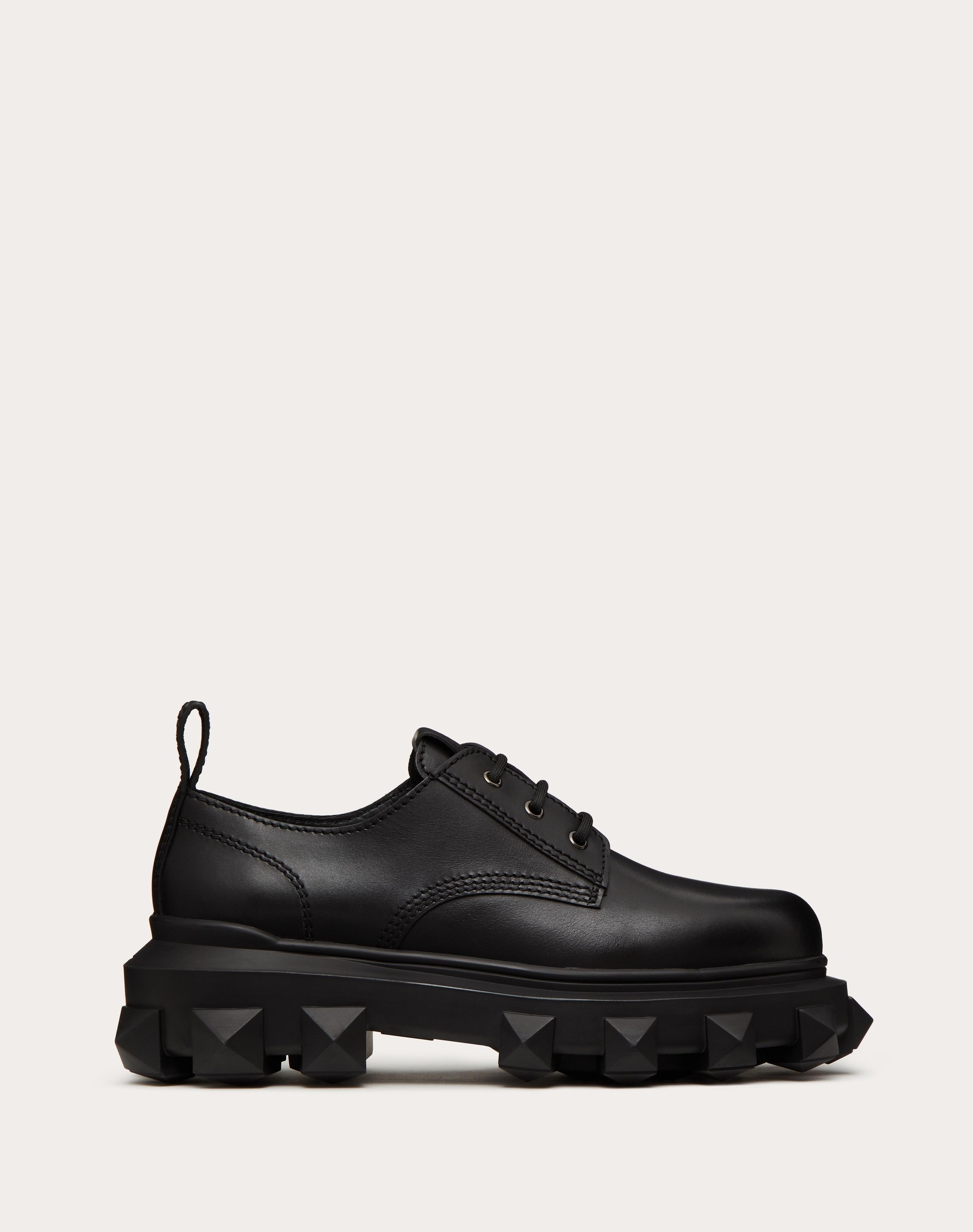 TRACKSTUD CALFSKIN DERBY - 1