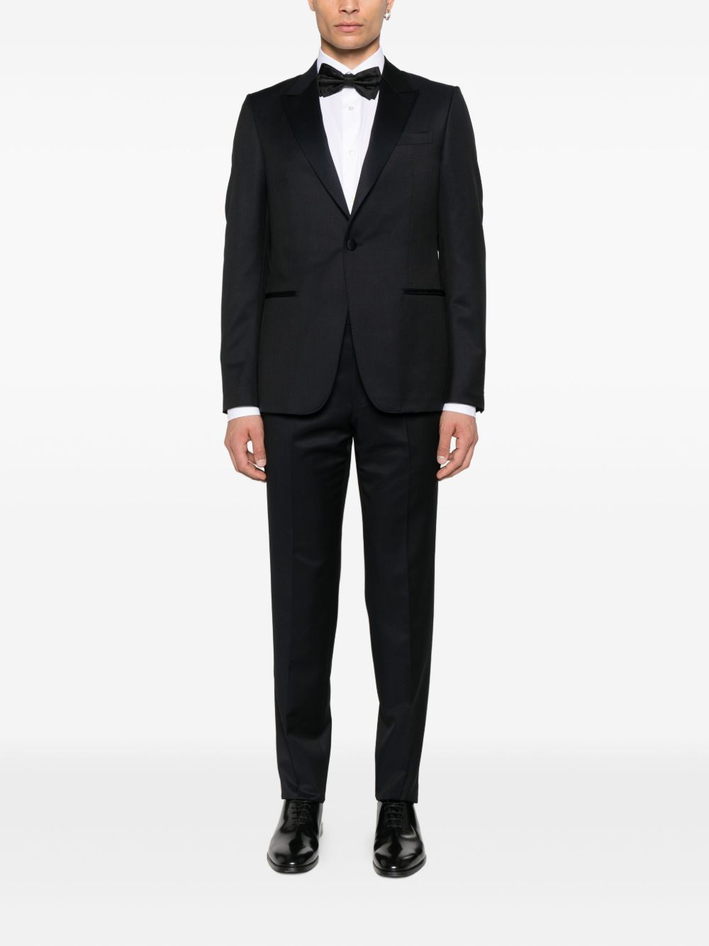 mohair-wool blend suit - 2