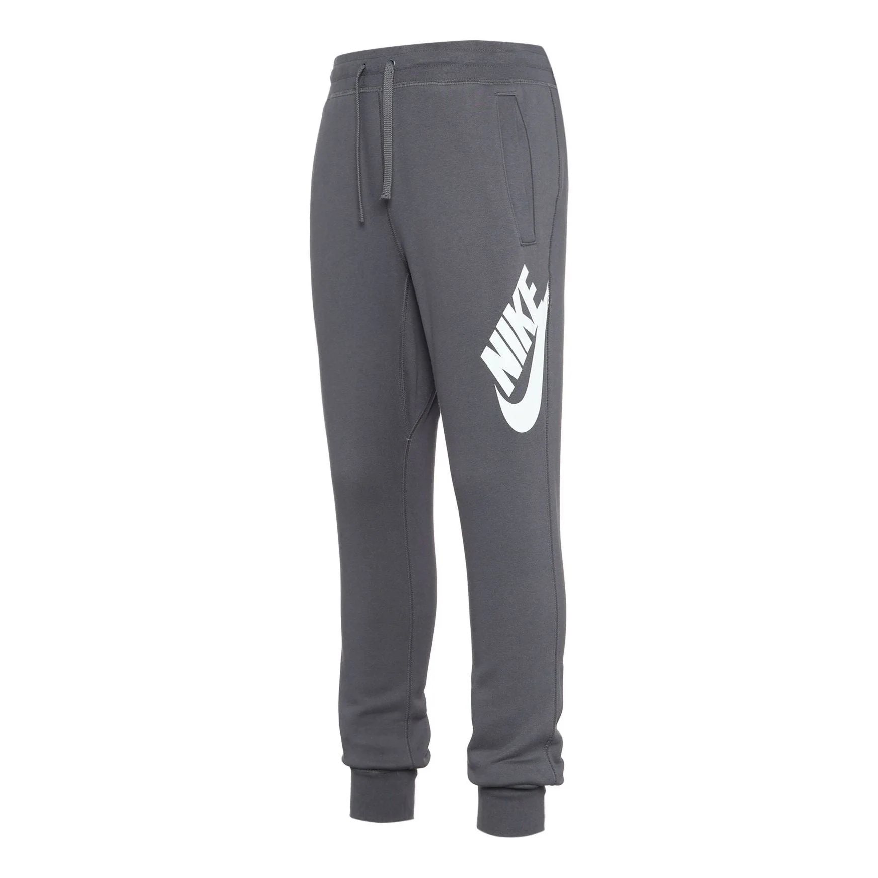 Men's Nike Logo Fleece Casual Sports Pants/Trousers/Joggers Gray DJ4124-071 - 1