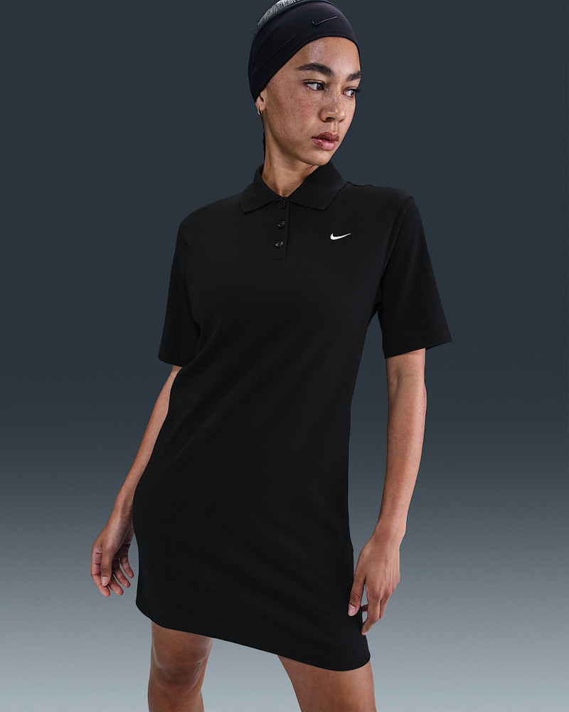 Nike Sportswear Essential Women's Short-Sleeve Polo Dress 1