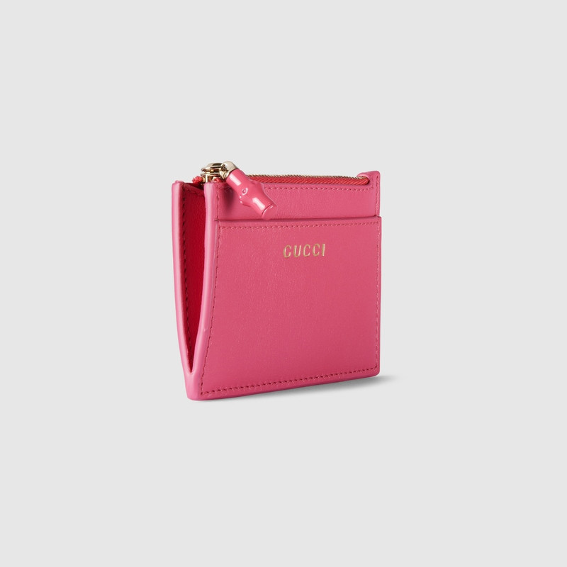 Card case with bamboo 3