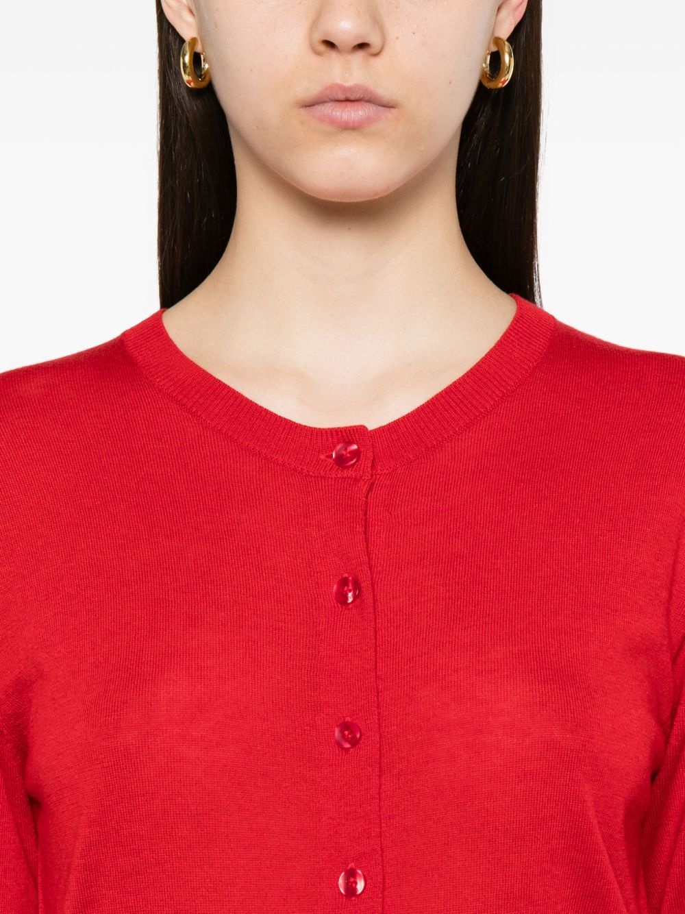 Montie button-front cardigan - 5