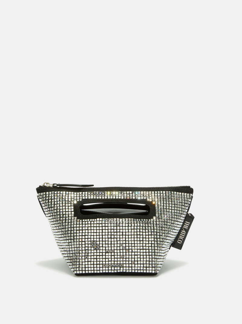 ''VIA DEI GIARDINI 15'' BLACK TOTE BAG 1