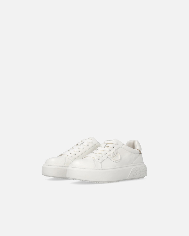 LEATHER TENNIS SHOES 와 PLATFORM SOLE 6
