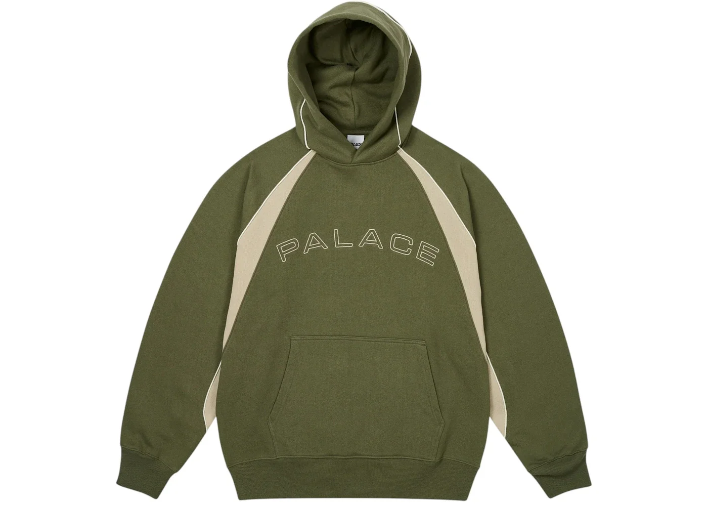 Palace Piped Panel Hood The Deep Green - 1