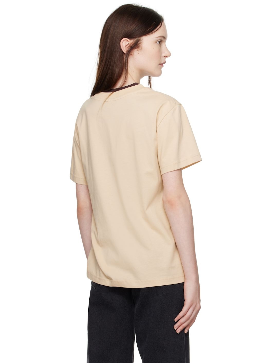 Beige Standard Grand 'VPC' T-shirt - 3
