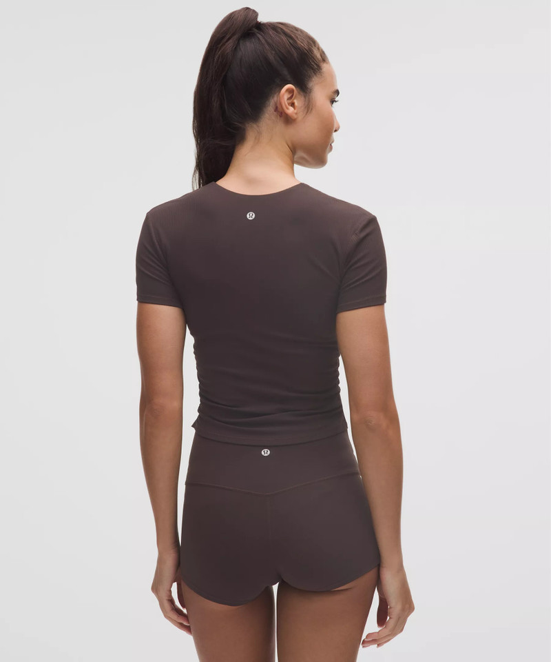 All It Takes Ribbed Nulu V-Neck T-Shirt *B–D Cups 3