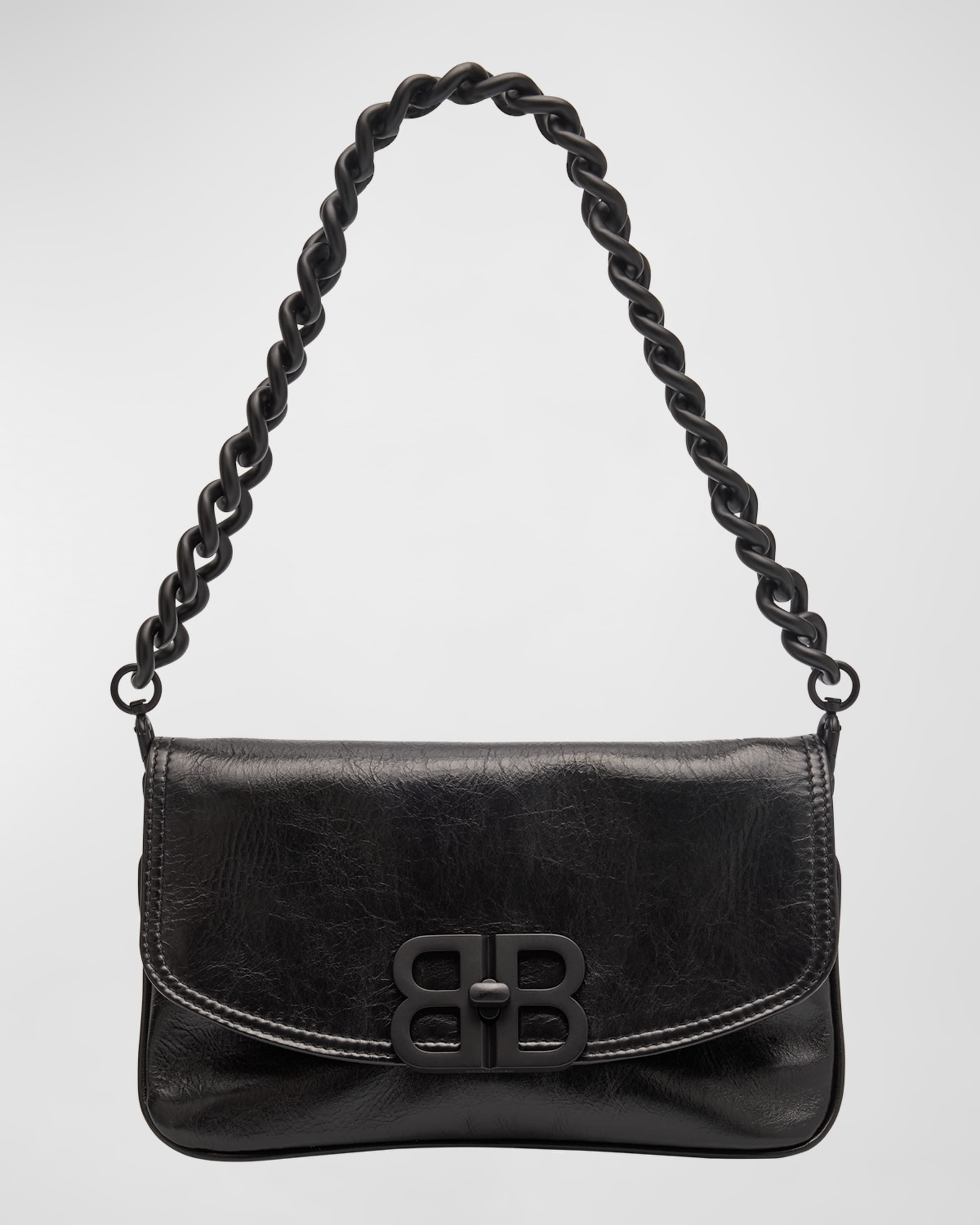 BALENCIAGA BB Soft Small Flap Bag | neimanmarcus | REVERSIBLE