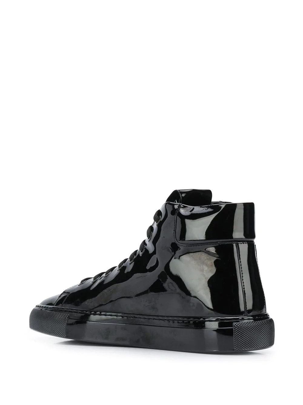 logo high-top sneakers - 3