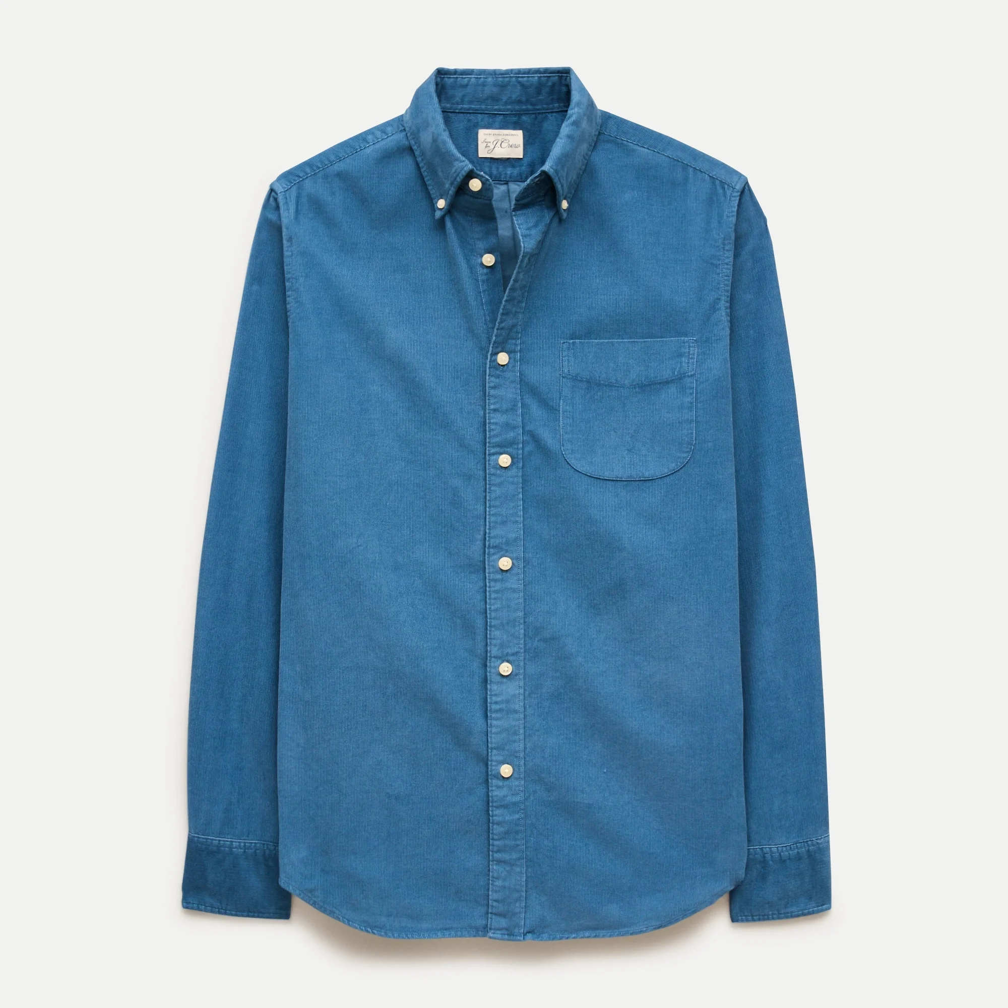 Fine-wale corduroy shirt - 1