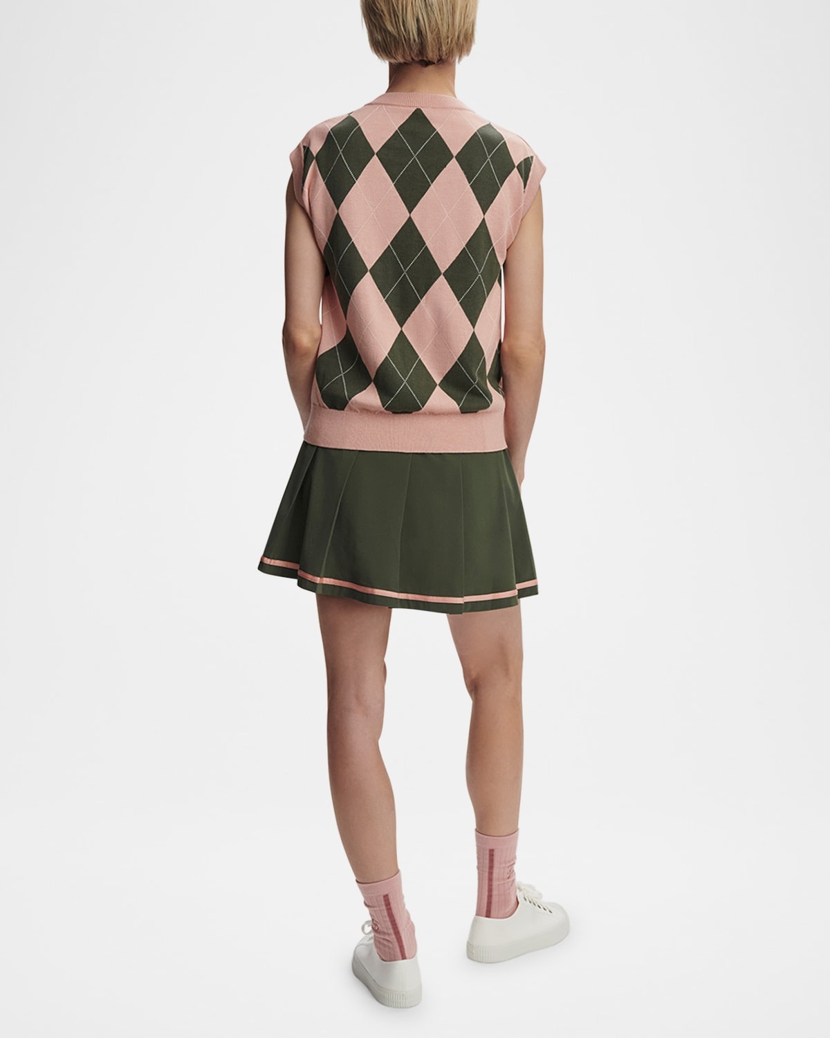 Avika Argyle Vest - 2