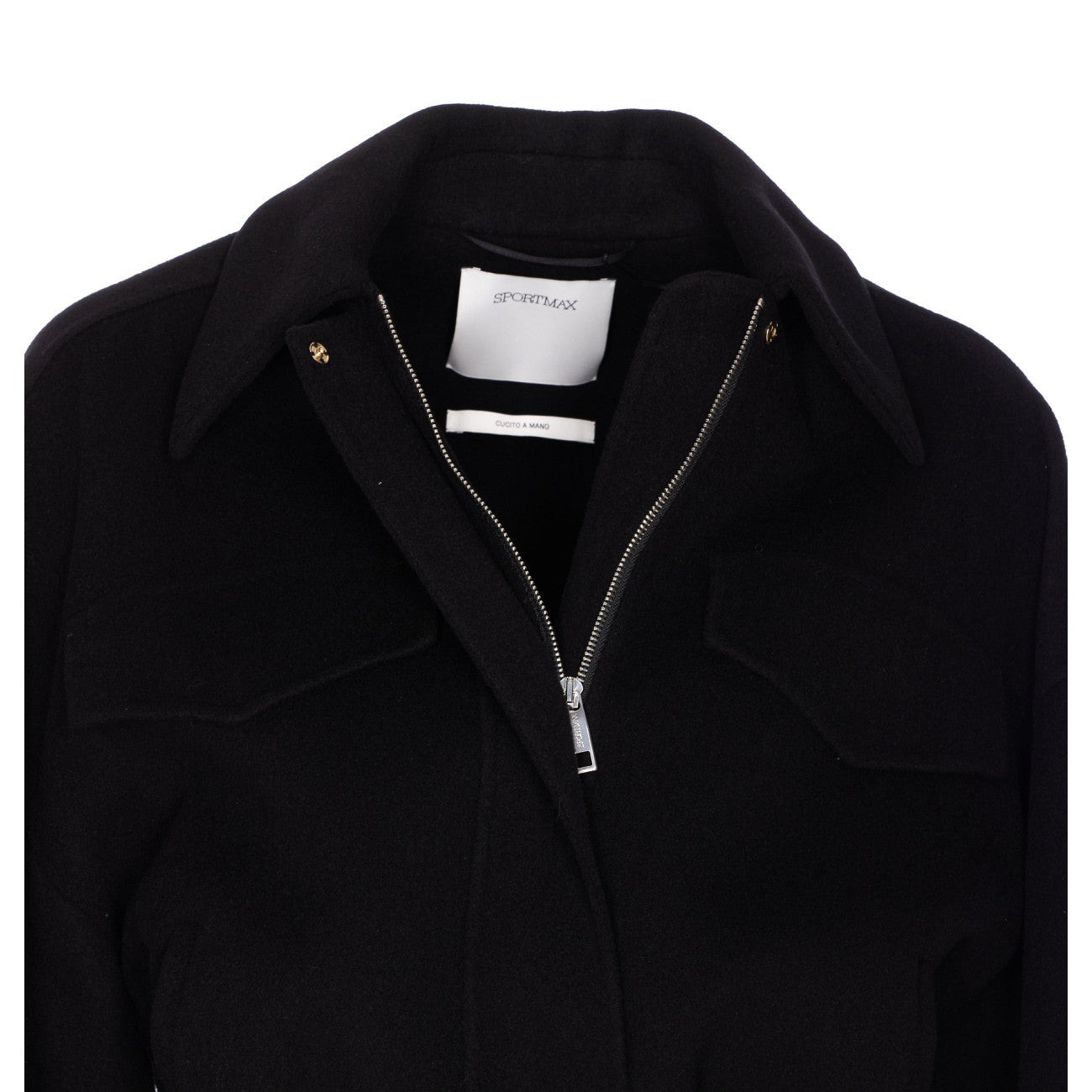 Sportmax Women Cantore Caban In Double Wool - 4