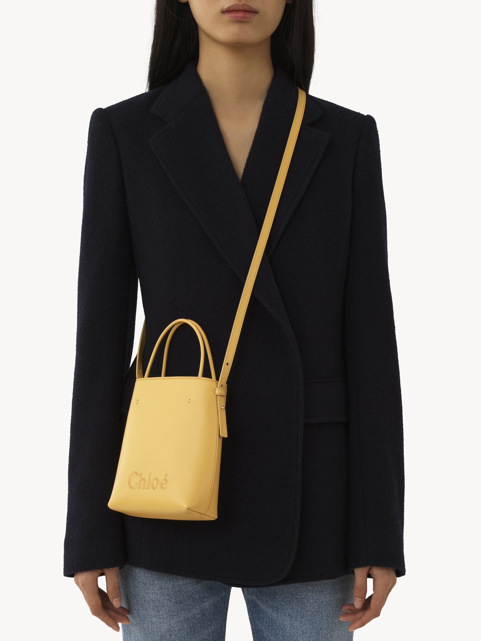 CHLOÉ SENSE MICRO TOTE BAG - 3