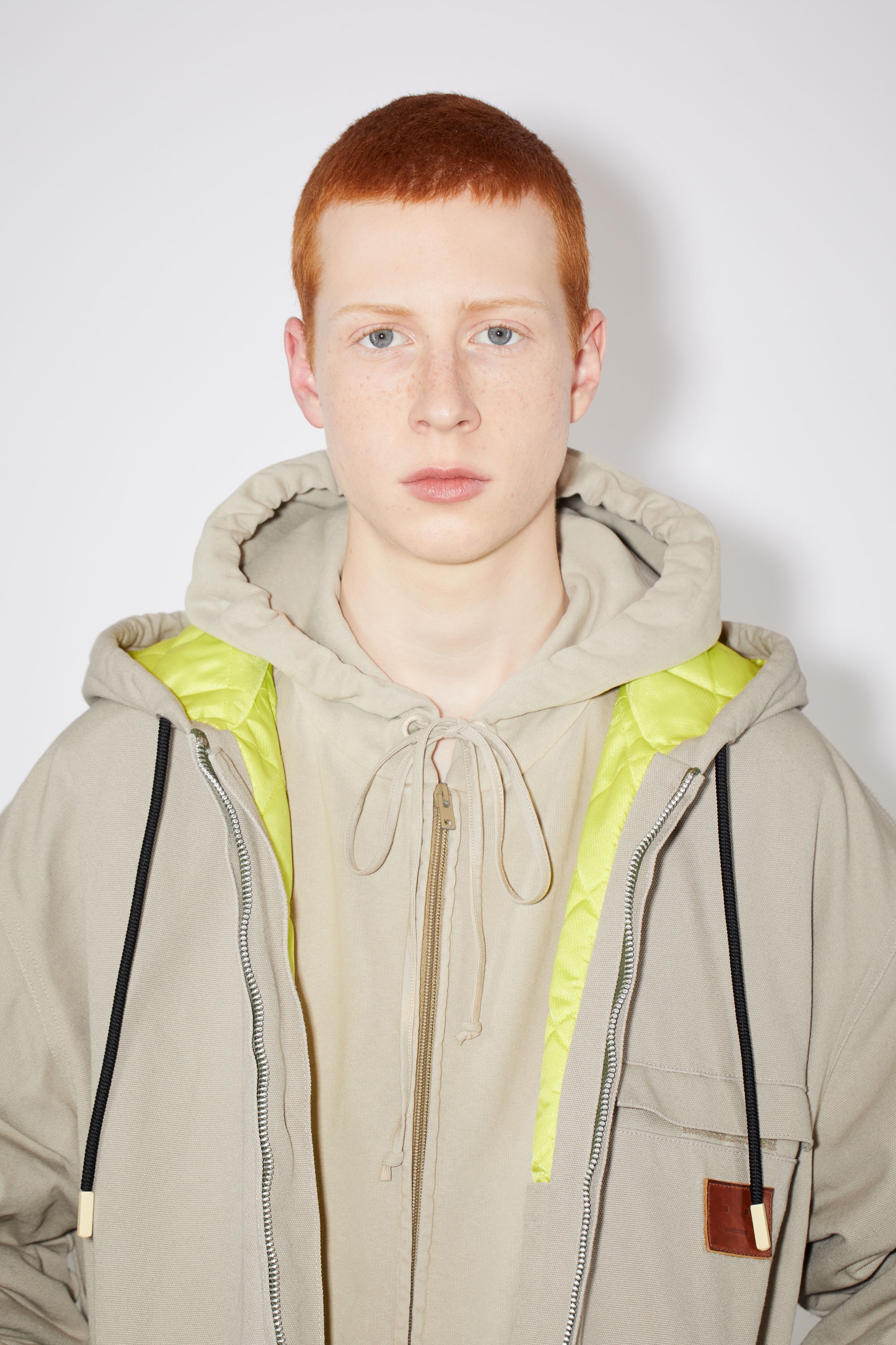 Cotton parka - Mushroom beige - 6