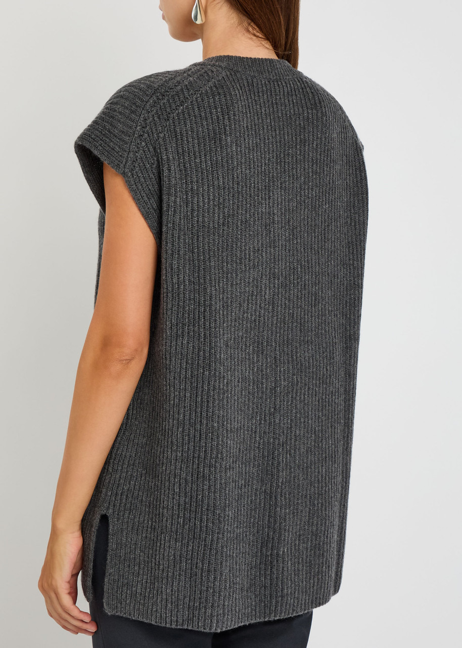 Joseph Ribbed Wool-blend Vest - 3