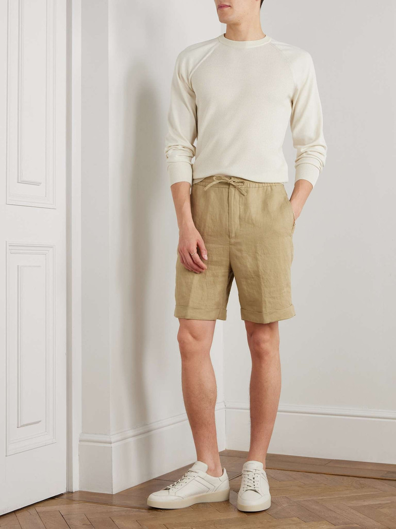 Canali Waffle-Knit Cotton and Silk-Blend Sweatshirt outlook