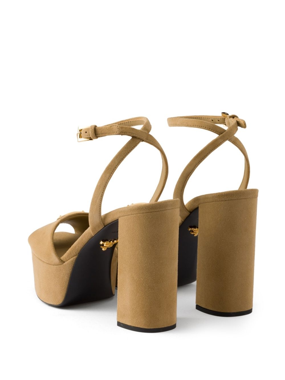 115mm suede platform sandals - 3