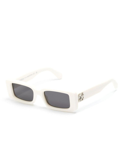 Off-White Arthur rectangle-frame sunglasses outlook