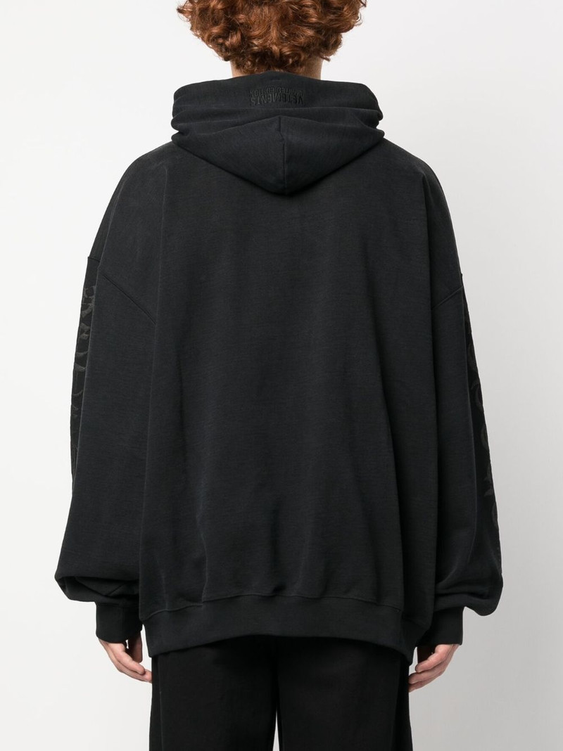 graphic-print cotton hoodie 4