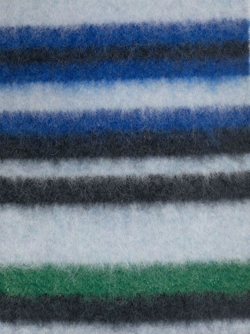 fringed colour-block scarf - 2
