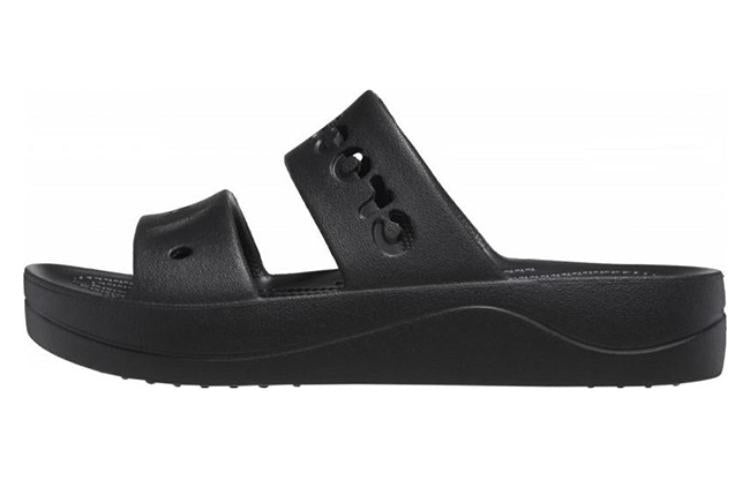 Crocs Baya Platform Sandals 'Black' 208188-001 - 2