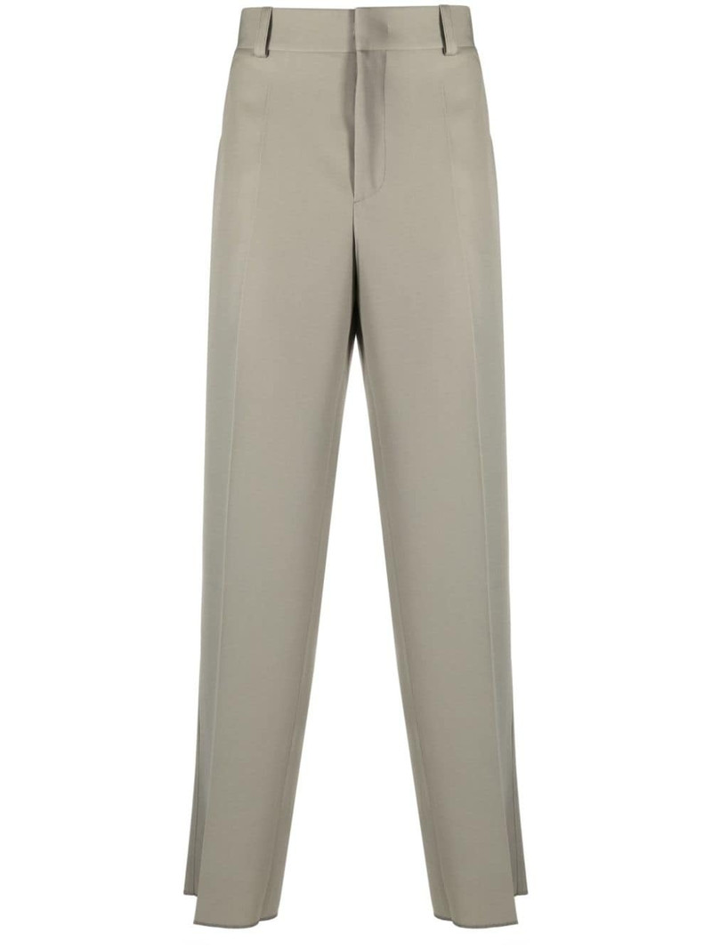 straight-leg tailored trousers 1