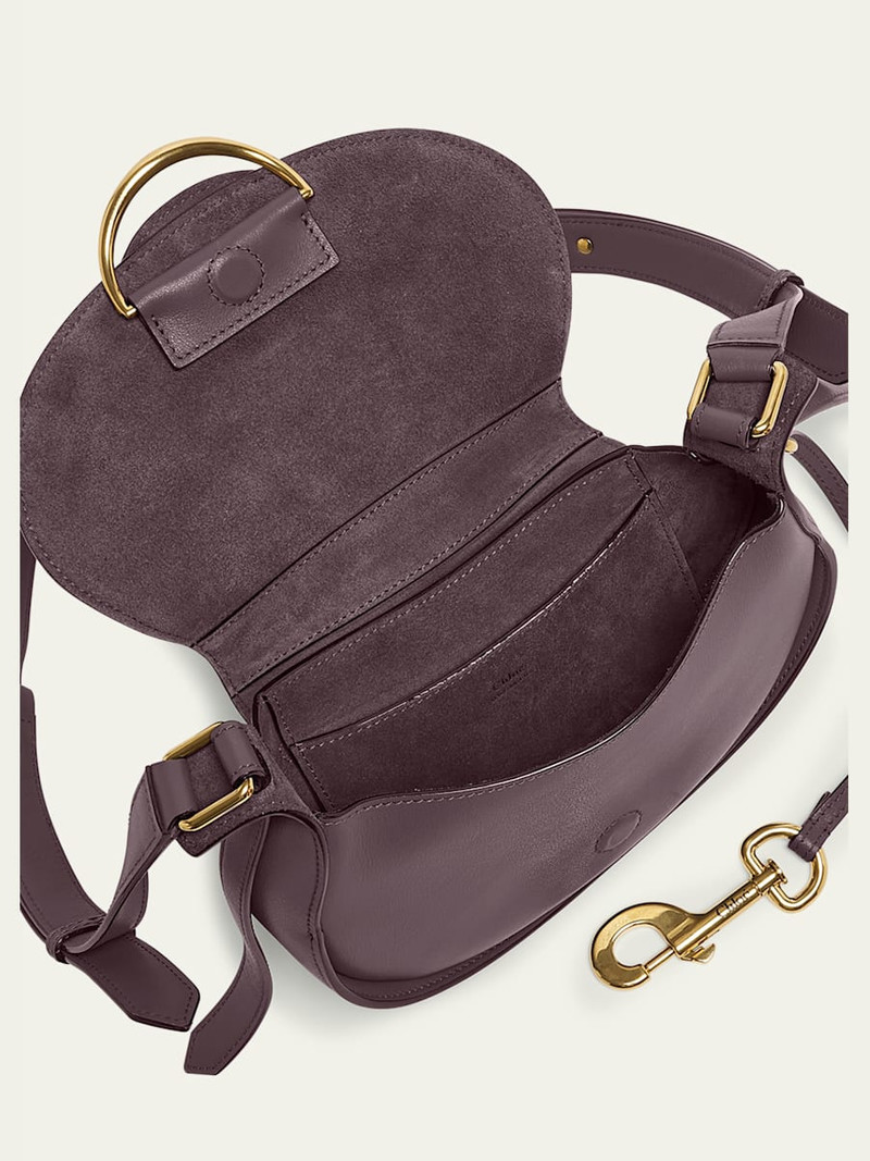 Chloé Ride Small Flap Crossbody Bag in Calfskin outlook