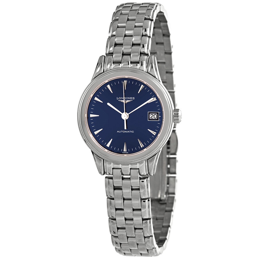 Longines Flagship Automatic Blue Dial Ladies Watch L4.274.4.92.6 - 1