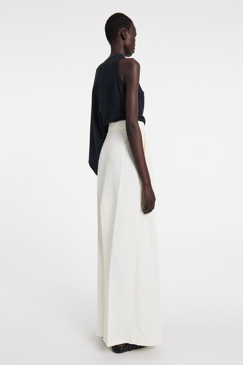 MAXI PANT SKIRT ECRU 2