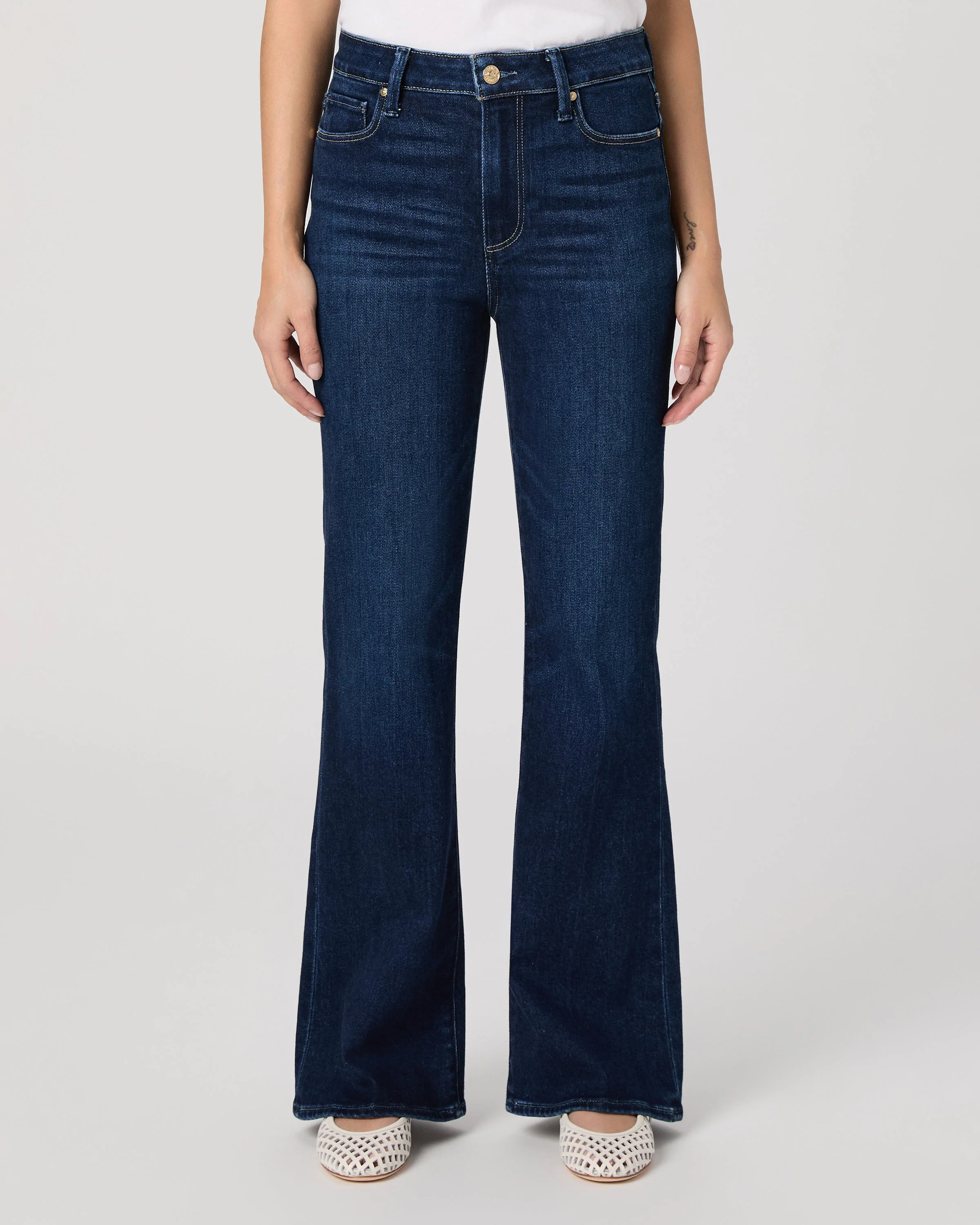 High Rise Laurel Canyon Petite Bootcut Jean - 1