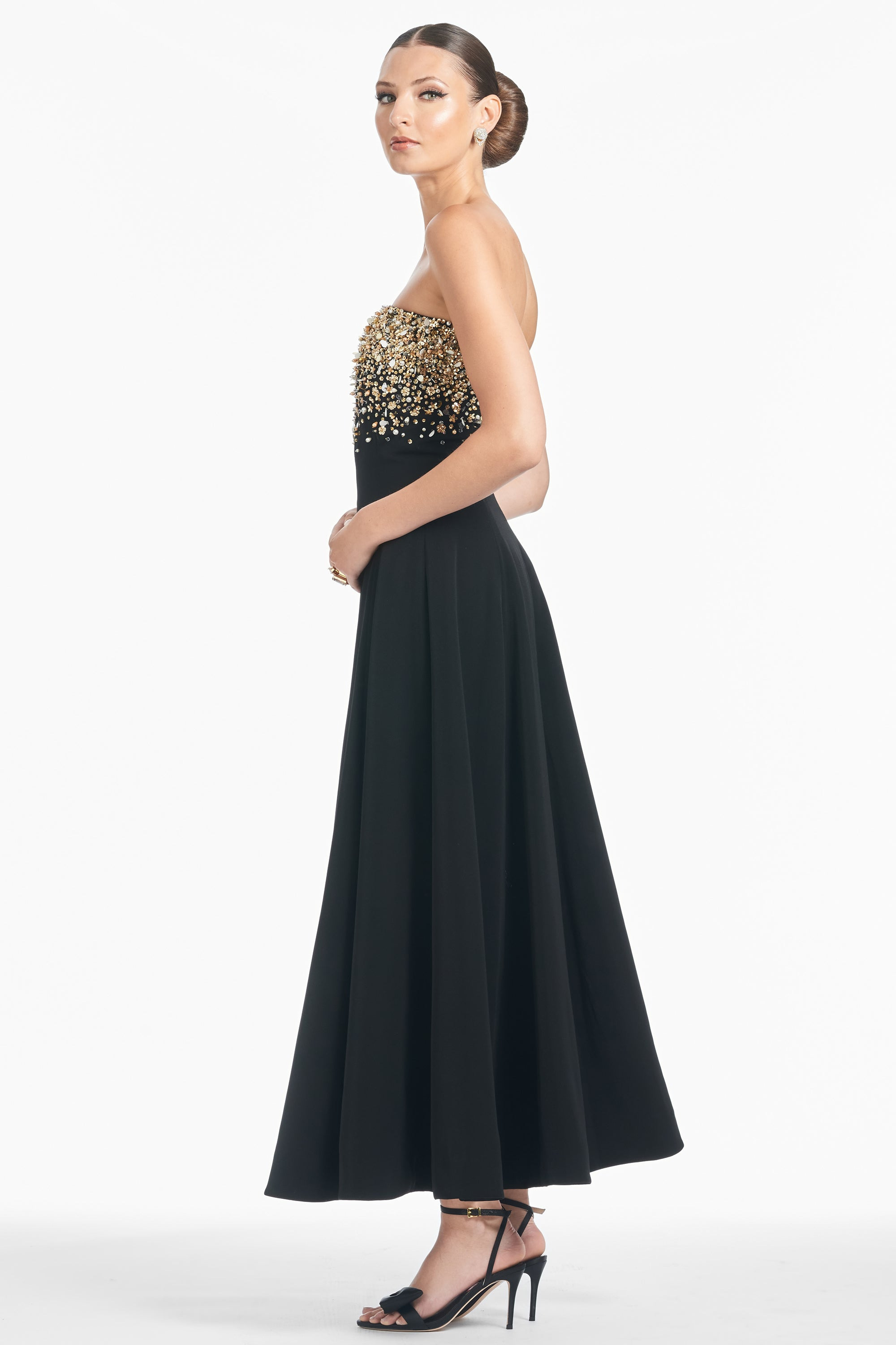 Bettany Gown - Black - 5