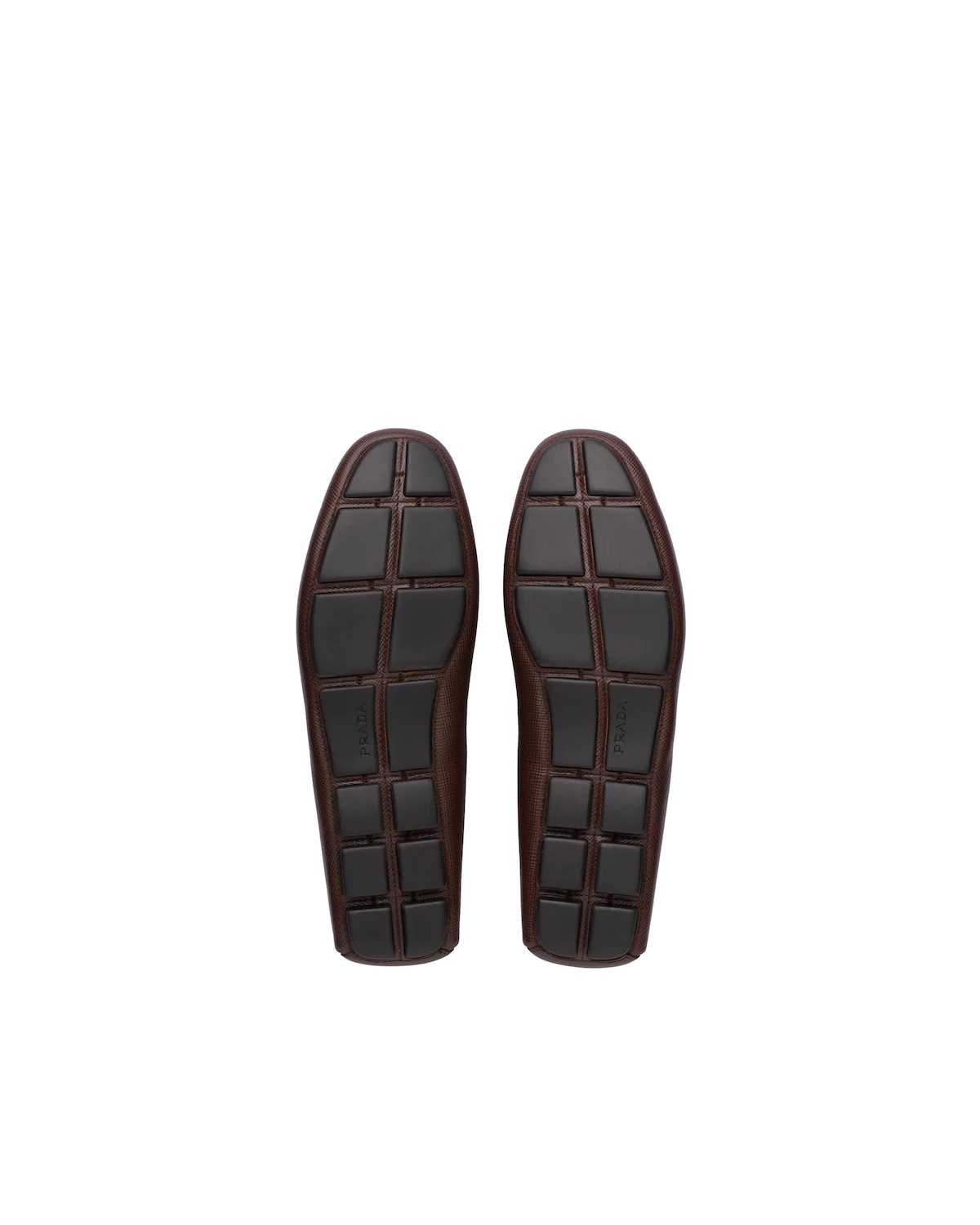 Saffiano Cuir Leather Loafers - 5