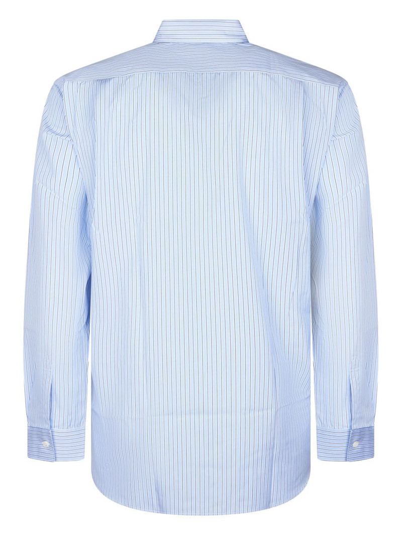Comme Des Garçons chest-pocket striped shirt outlook