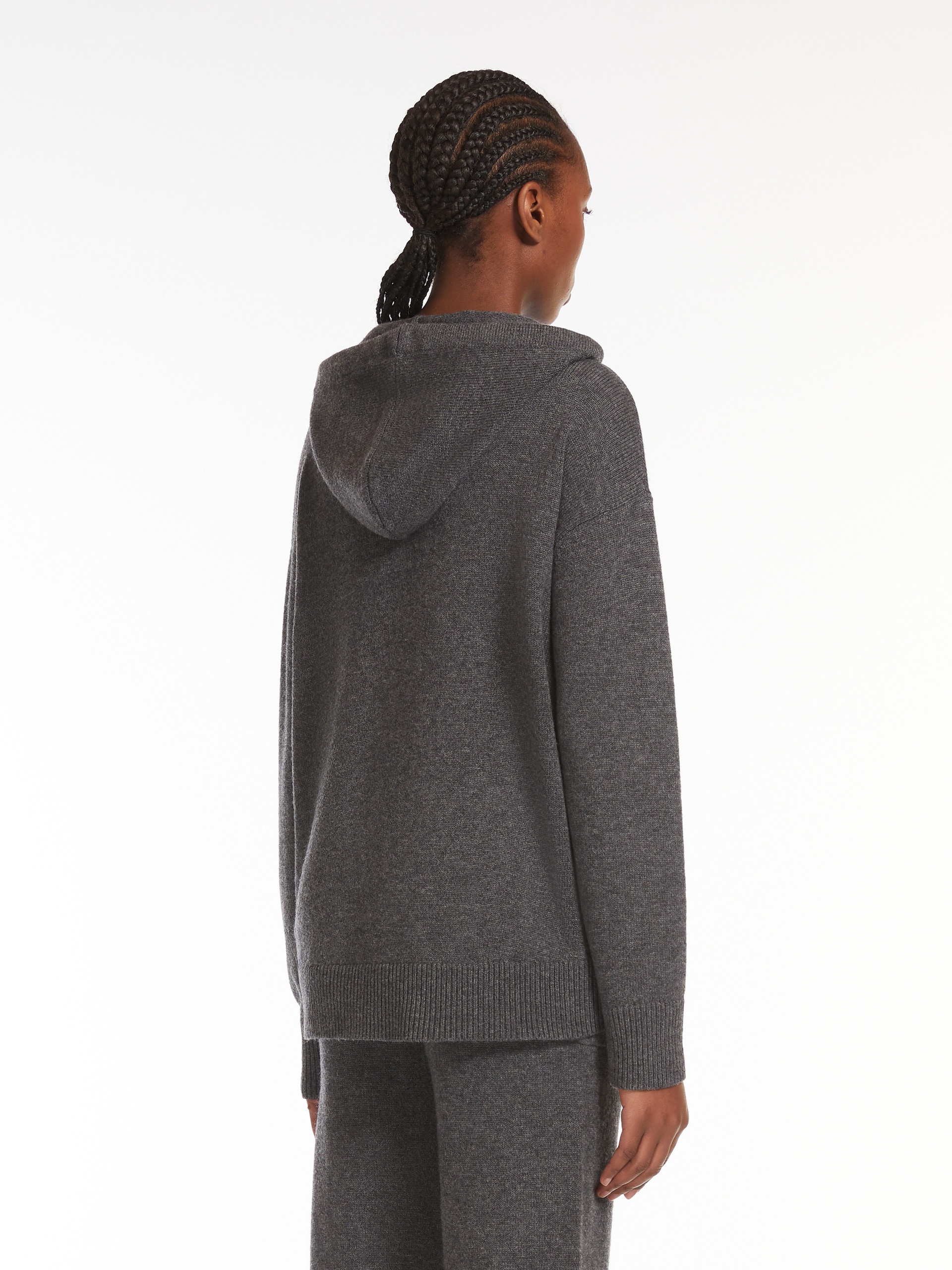 GORIZIA Wool and cashmere knit sweatshirt - 4