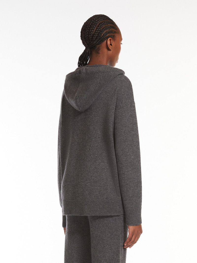 GORIZIA Wool and cashmere knit sweatshirt 4