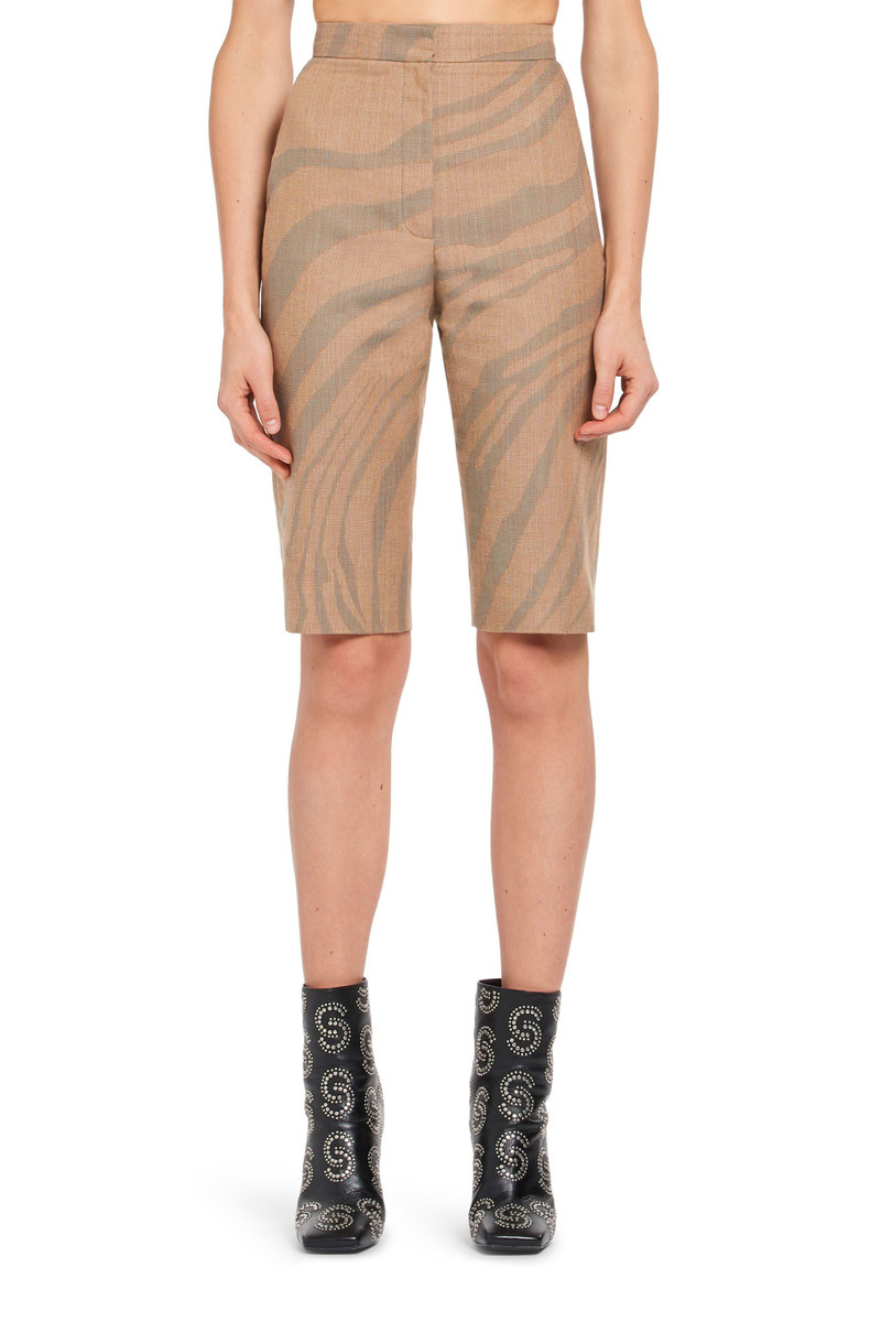 Macro Zebra jacquard Bermuda shorts 3