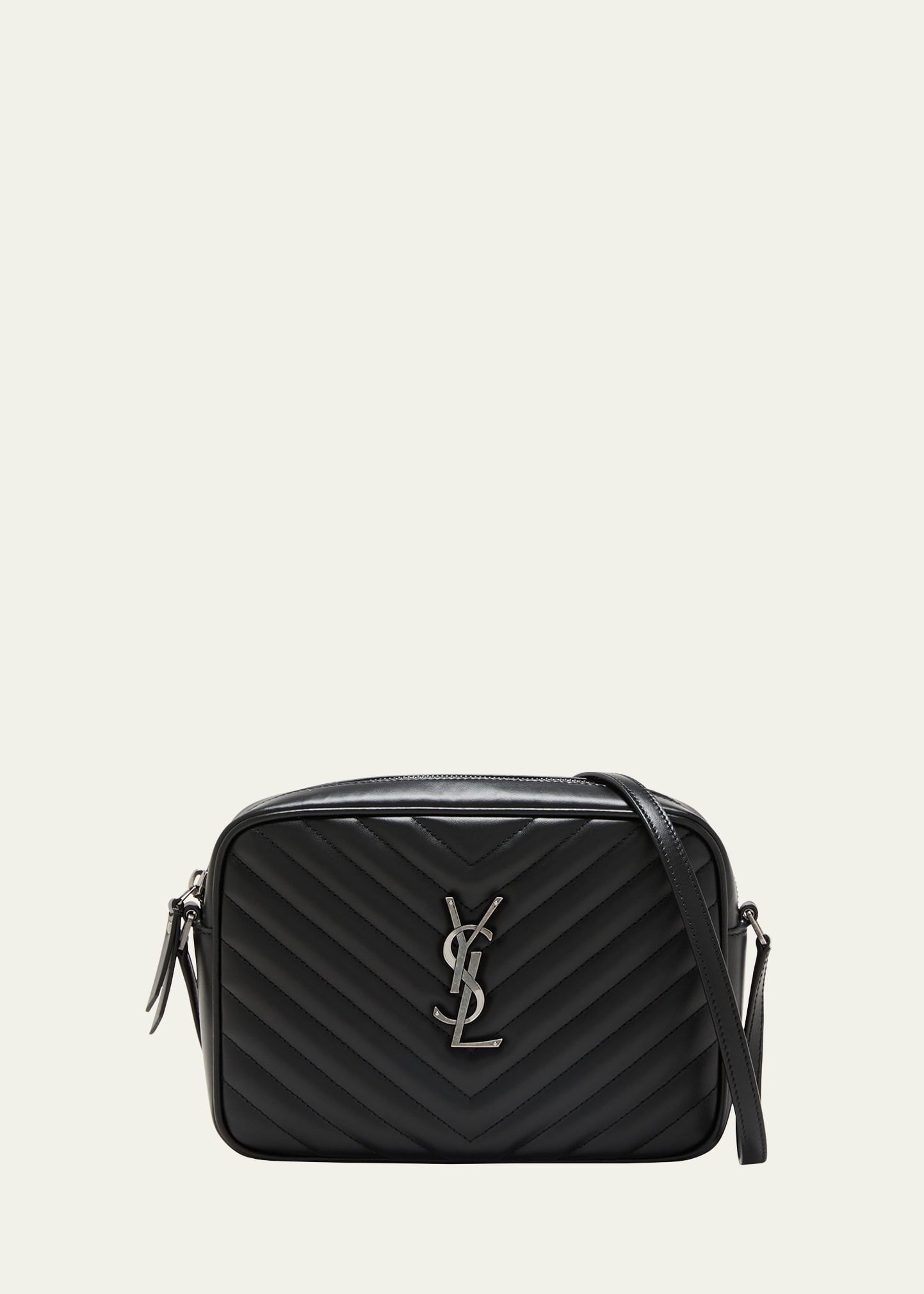 Lou Medium Camera Crossbody Bag in Quilted Leather - 1