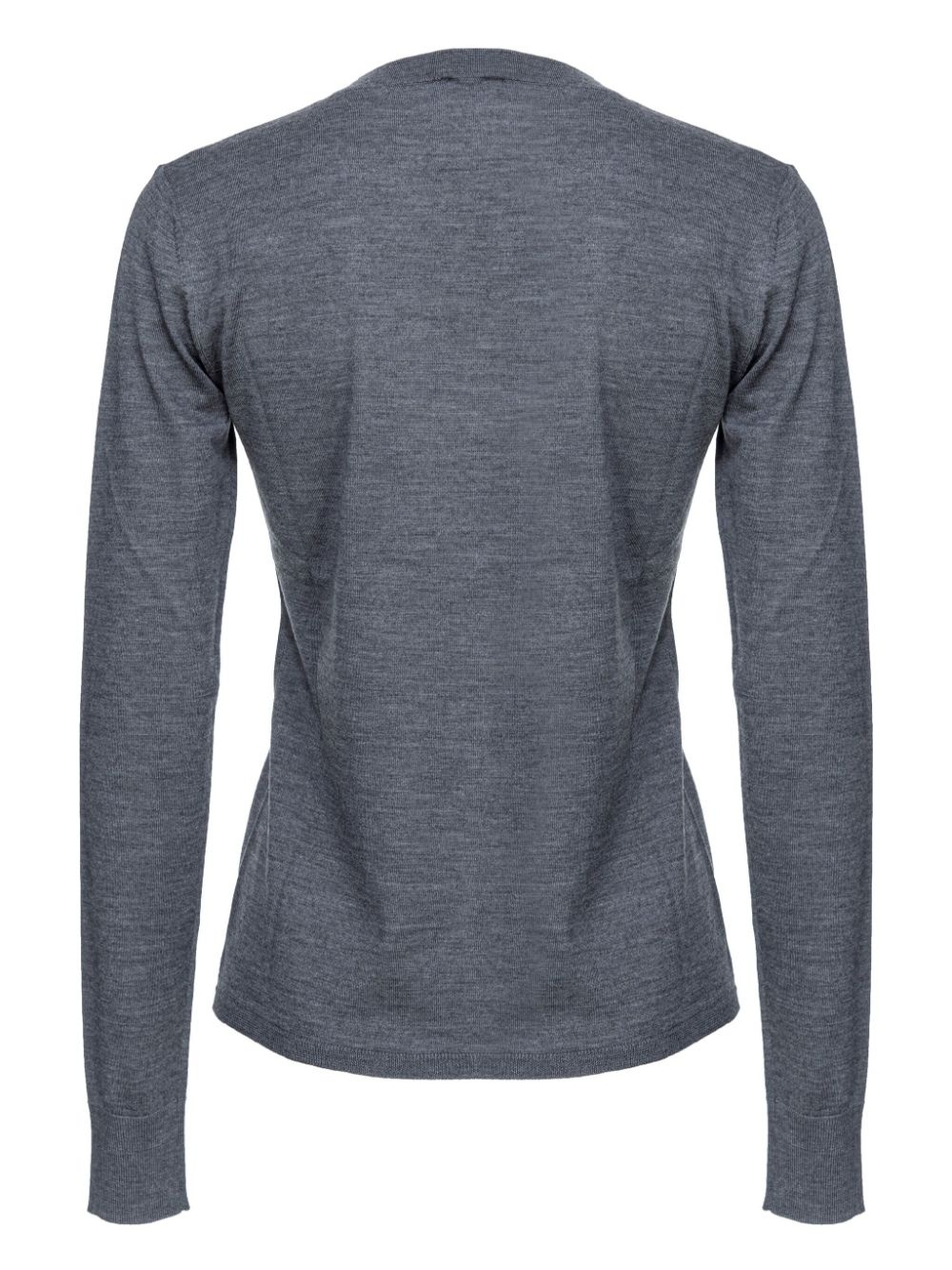 v-neck wool cardigan - 2