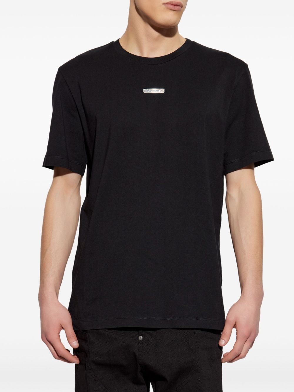 logo-plaque T-shirt - 3